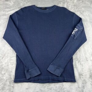 Vintage Y2K Scarface Dragonfly Clothing Company Thermal Shirt Adult XL Blue